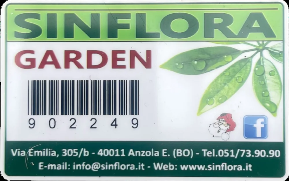 La Fidelity Card di Sinflora